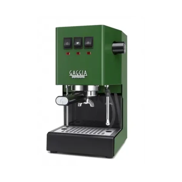 Gaggia Classic E24 zelená / Pákový kávovar / 1200W / 2.1 l / 15 bar / napeňovacia tryska (886948117010)