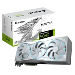 GIGABYTE AORUS GeForce RTX 5080 MASTER ICE 16GB / 2805MHz / 16GB GDDR7 / 256-bit / 1x HDMI + 3x DP / 850W (16) (GV-N5080AORUSM ICE-16GD)