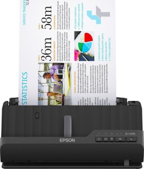 Epson Skaner ES-C320W A4/ADF20/30ppm/WLAN/1.8kg