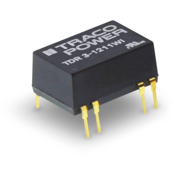 TracoPower TDR 3-2411WI DC / DC menič napätia, DPS 24 V/DC 5 V/DC 600 mA 3 W Počet výstupov: 1 x; TDR 3-2411WI