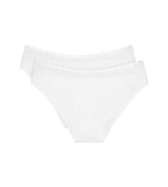 Dámske nohavičky Feel Of Cotton Tai 2P - Triumph bílá (0003) 0042