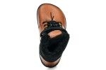 Pegres BF40 0.1 hnedé zimné barefoot topánky 28 EUR