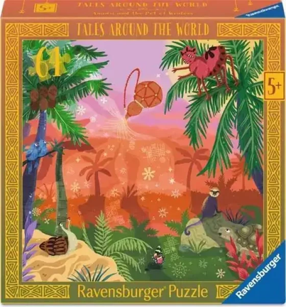 Ravensburger Puzzle Anansi a hrniec múdrosti