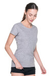 Dámske tričko 22160-3XL SVĚTLE ŠEDÁ MELANŽ 3xl