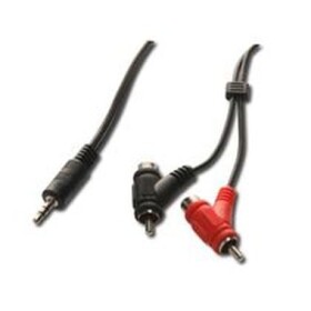 PremiumCord Kábel Jack 3.5mm-2xCINCH+2xCINCH M/M 2m (4016032226925)