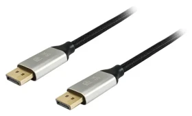 Equip DisplayPort kábel čierny / Kábel / DisplayPort 1.4 / 8K 60Hz / pozlátené konektory / 2 m (119262)