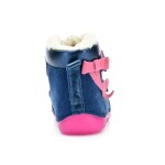 D.D.Step DDStep W073-52684 tmavo modré zimné barefoot topánky 24 EUR