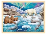 GOKI Drevené puzzle Polárna noc