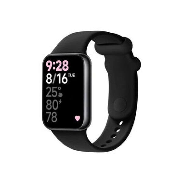 FIXED Silikónový remienok Silicone Strap pre XIAOMI SMART Band 8 Pre čierna (FIXSSTB-1239-BK)