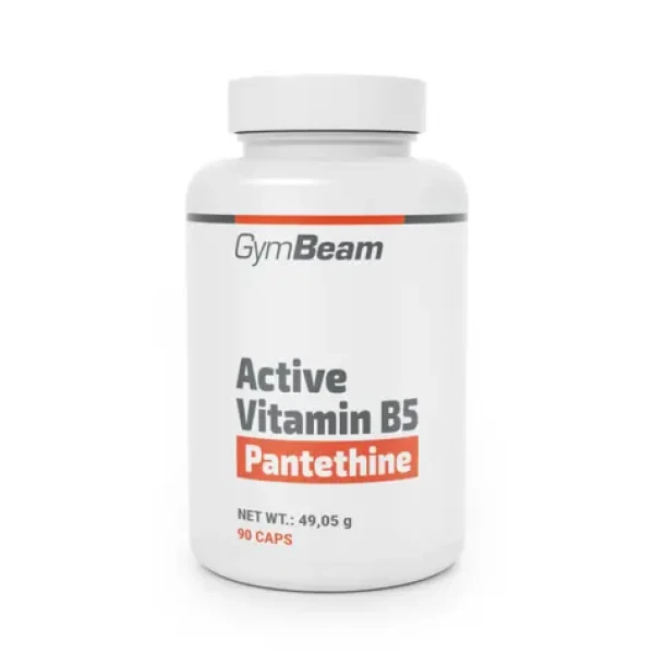 Aktívny vitamín B5 (Pantethin) - GymBeam (90 kaps.) (108946-1-90caps)