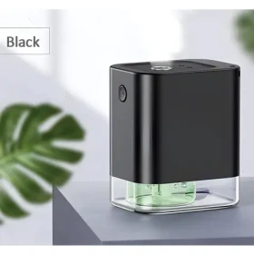 USAMS ZB155 Bezdotykový dávkovač dezinfekcia čierna / Dávkovač / IR senzor / USB / 45 ml (ZB155XSJ01)