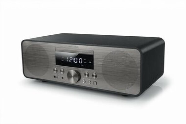 Muse M-880 BTC sivá / Minisystém / 80W / FM rádio / AUX / USB / MP3 / Bluetooth (M-880BTC)