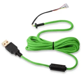 Glorious Ascended v2 zelená / pletený USB kábel / pre hernú myš Glorious O/O-/D (G-ASC-GREEN)