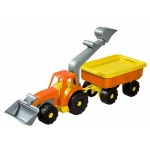 Androni Traktorový nakladač s vlekom Power Worker oranžová