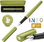 Pelikan Ineo Elements P6 M jarná zelená / Plniace pero / Nerezový hrot / Darčekové balenie (823692)
