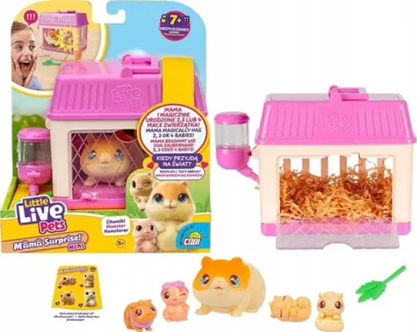 Cobi Little Live Pets Mama Surprise! Mini chomík MO-26626