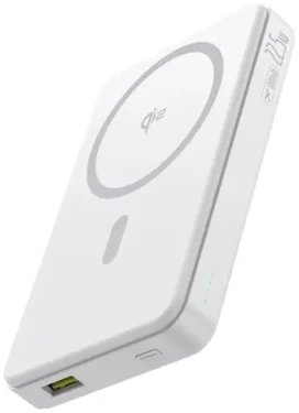 Baseus P10080000213-00 Airpow2 10000mAh 22.5W biela / Powerbanka / MagSafe / 1xUSB-C / 1xUSB-A (P10080000213-00)