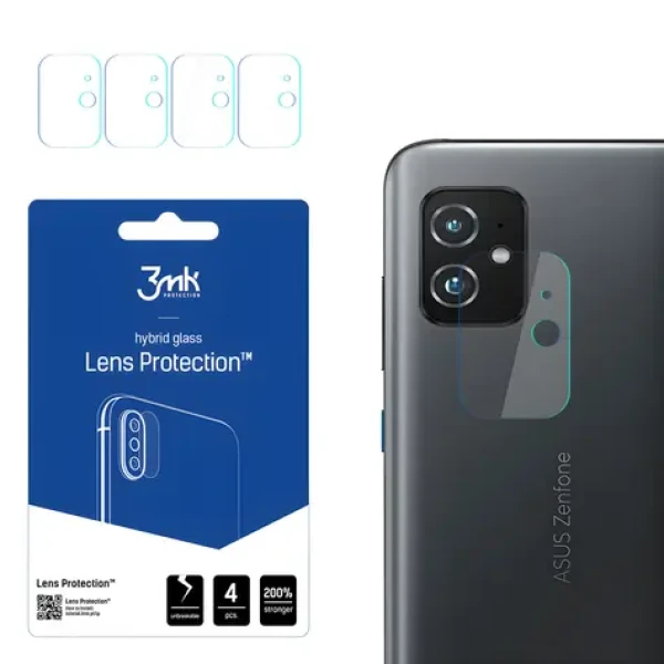 3mk Lens Protection pre Asus Zenfone 8 / Ochranné sklo na kameru / Hybridné sklo