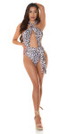 Soo Sexy! Neck-Monokini with Animal Print LEO