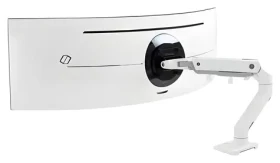 Ergotron HX Desk Monitor Arm biela / Stolné rameno / HD kĺb / pre 1 monitor / do 49" zakrivený (45-647-216)