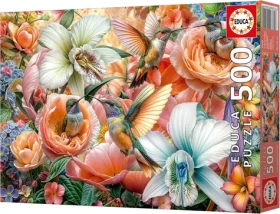 Educa Puzzle Záhrada kolibríkov