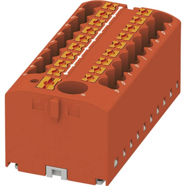 Phoenix Contact 3273378 blok rozvádzača 56 mm pružinová svorka červená 8 ks; 3273378
