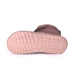 Dievčenské zimné barefoot topánky PRO-tex LORA OLD PINK - 25