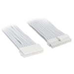 Silverstone Kábel ATX 24-Pin 300mm - biela / pletený (SST-PP07E-MBW-V2)