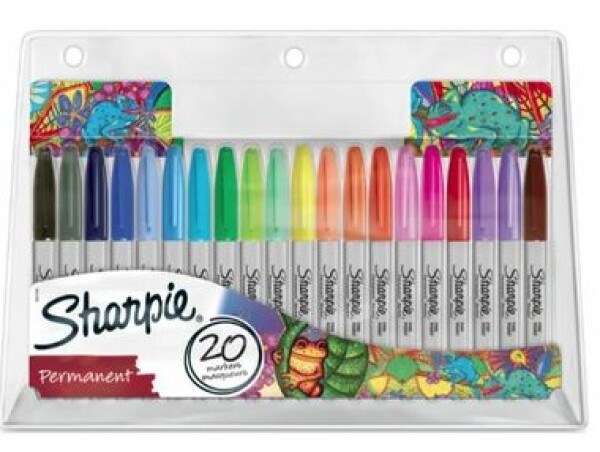 Sharpie Popisovač permanentný BIG PACK CHAMELEON / 20ks (2061128)