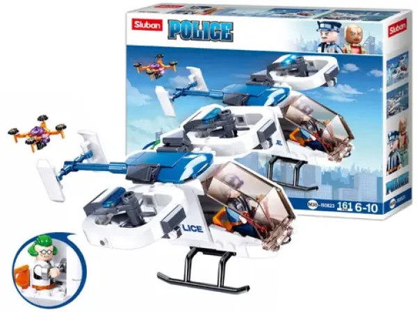 Sluban Metropolis M38-B0823 Policajná helikoptéra