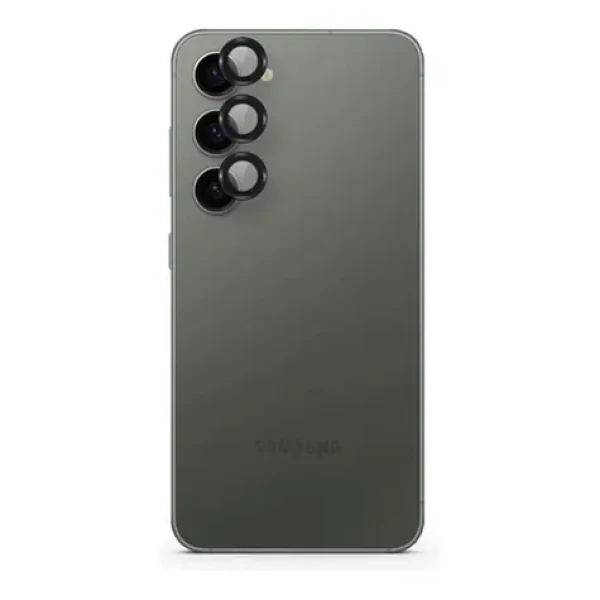 Epico Aluminium Lens Protector - Ochranné sklá šošoviek fotoaparátov pre Samsung Galaxy S25+ čierna (91912151300002)