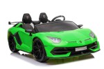 Mamido Detské elektrické autíčko Lamborghini Aventador SX2028 zelené