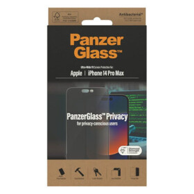 PanzerGlass UWF Privacy AB Tvrdené sklo pre Apple iPhone 14 Pro Max čierna (5711724127748)