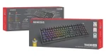 Genesis Thor 404 čierna / Herná mechanická klávesnica / RGB / Gateron Yellow Pro / Drôtové USB-A / US layout (NKG-2297)