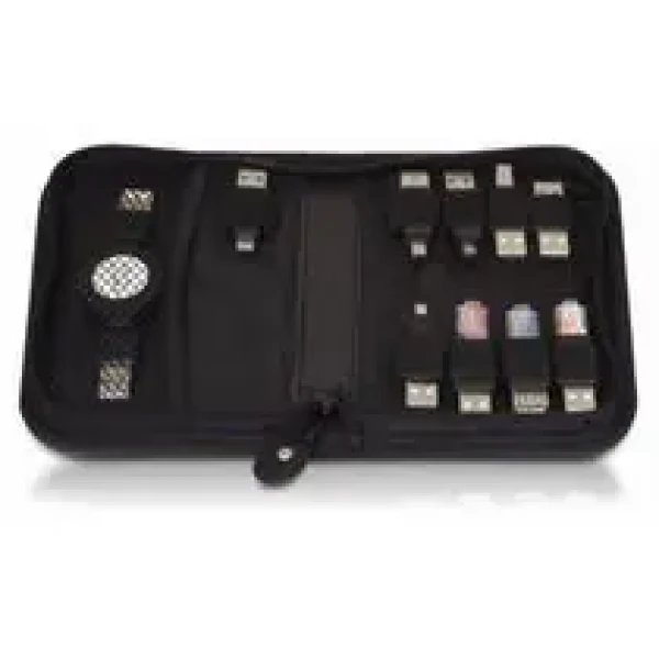 DeLock cestovná sada navíjacích káblov a adaptérov (18612)