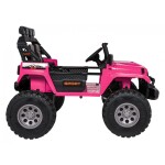 Mamido Elektrické autíčko Extreme Sport 4x4 s premenlivou veľkosťou ružové