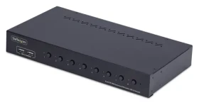 StarTech 8-portový KVM prepínač DisplayPort / KVM prepínač / DisplayPort 1.2 / 4K 60Hz / USB / 1U rack (R8AD122-KVM-SWITCH)
