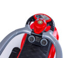 Mamido Mamido Odrážadlo Sport Car s vodiacou tyčou 3v1 GUMOVÉ kolesá červené