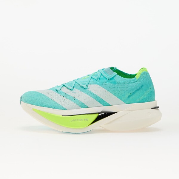 Tenisky adidas Adizero Prime X3 STRUNG Running Flash Aqua/ Zero Met./ Lucid Lemon EUR 40