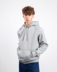 Carhartt WIP Hooded Chase Sweat Grey Heather / Gold S