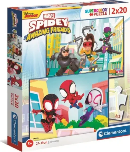 Clementoni PUZZLE Spidey a jeho úžasní kamaráti