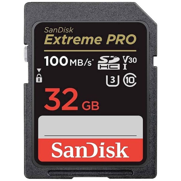 SanDisk Extreme PRO pamäťová karta SDHC 32 GB Class 10 UHS-I nárazuvzdorné , vodotesné; SDSDXXO-032G-GN4IN