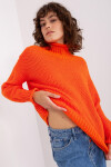 BA SW 8049 jumper.20P oranžová jedna velikost