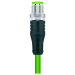 Escha IE-WASSY4.082-5-IE-RJ45SS8.005/S3400 spojovací kábel, 8056574, piny: 4, 5.0 m, 1 ks; 8056574