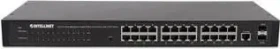 Intellinet Switch 16 GE Web Managed Rackmount 2x SFP / 24-port / 1000 Mbps / 19 (560917)