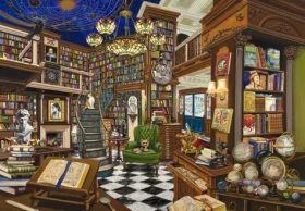 BlueBird Puzzle Predajca vzácnych kníh