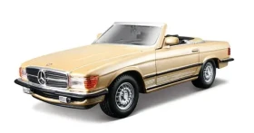 Bburago Mercedes - Benz 450 SL (1977) zlatá metalíza 1:32