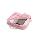 Cestovne organizery Heys Ecotex Compression Packing Cube 4 Pc Set Pink Sand