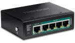 Trendnet TI-B541 / Switch / 5- Port Gigabit / PoE+ Pass-Through / DIN lišta / 65 W (TI-B541)