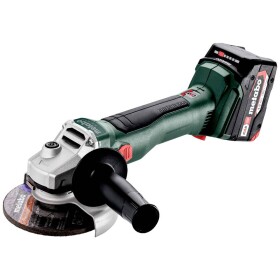 Metabo W 18 L BL 9-125 602374510 akumulátorová úhlová brúska 125 mm bez kefiek, + 2. akumulátor, + púzdro, vr. nabíjačky, vr. príslušenstva 18 V 4.0 Ah; 602374510